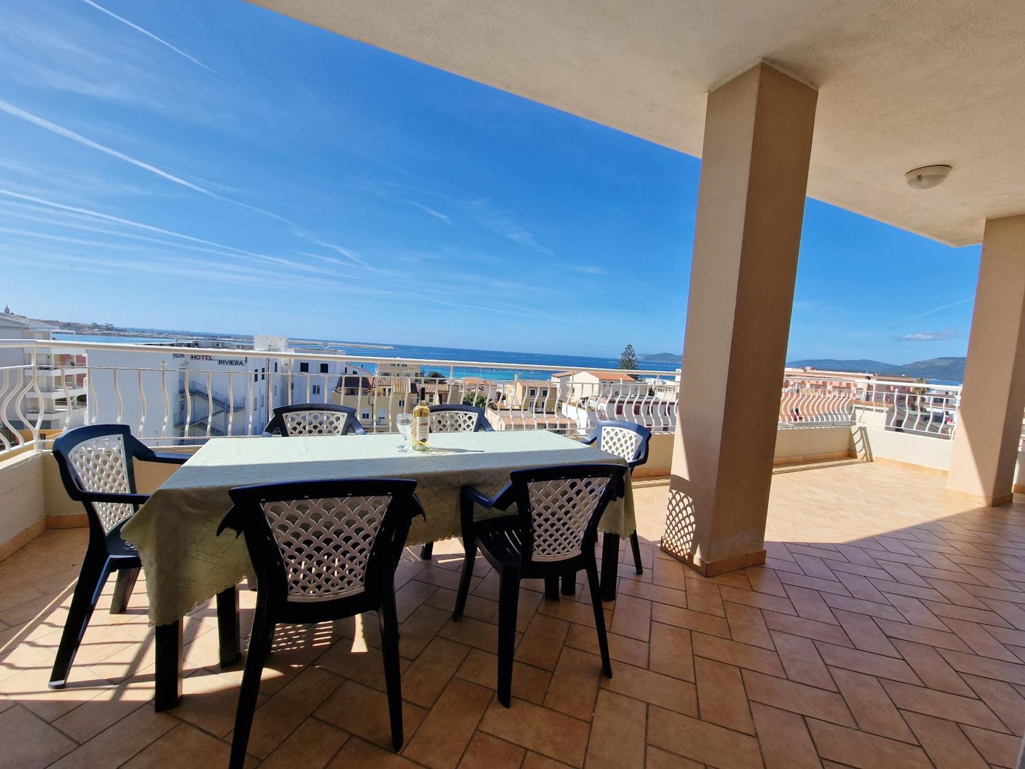 Royal Apartment Sea View Alghero Dış mekan fotoğraf
